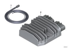 Рем.провод для замены регулятора для BMW K47 S 1000 R (0D02, 0D12) 0 (схема запасных частей)