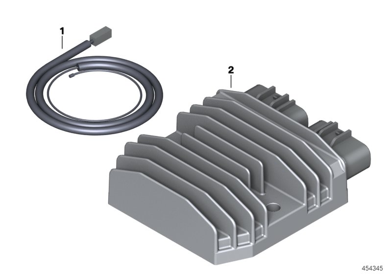 Рем.провод для замены регулятора для BMW K46 S 1000 RR 12 (0524,0534) 0 (схема запчастей)