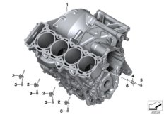Картер двигателя для BMW K49 S 1000 XR (0D03, 0D13) 0 (схема запасных частей)