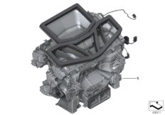 Корпус распред.зажигания с крышкой для BMW RR11 Phantom N74L (схема запасных частей)