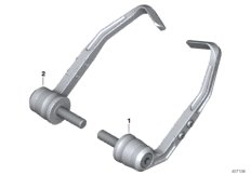 Протектор рычага ручного тормоза для BMW K47 S 1000 R 17 (0D52, 0D62) 0 (схема запасных частей)