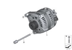 генератор для BMW F36 440iX B58 (схема запасных частей)