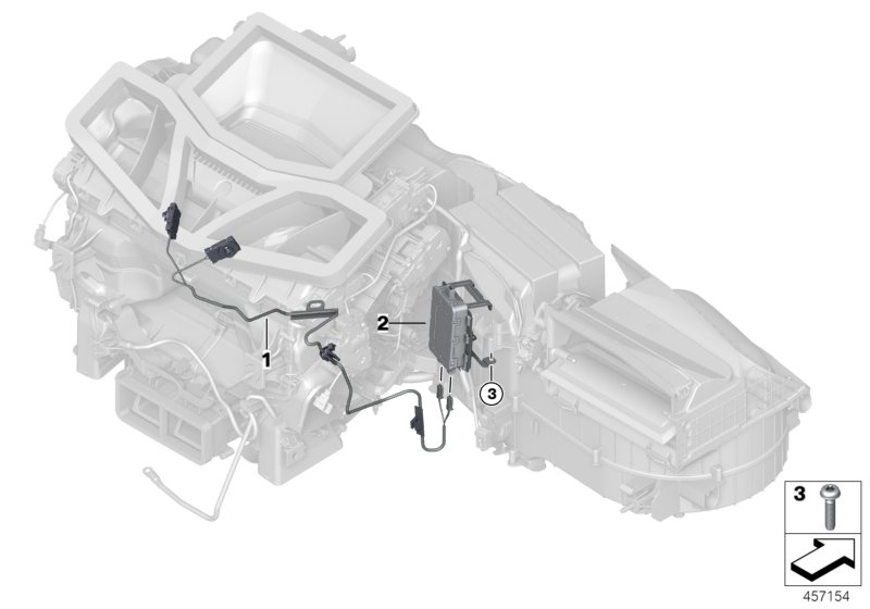 Ионизатор для BMW G05 X5 25dX B47F (схема запчастей)