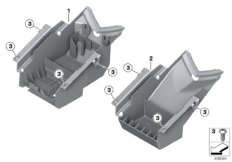 Деталь заднего кронштейна для MOTO K42 HP4 (0D01, 0D11) 0 (схема запасных частей)