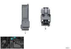 Переключатель сигнала выжатого сцепления для BMW F54 One D B37 (схема запасных частей)