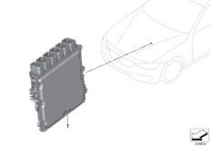 Базовый ЭБУ DME для BMW F32N 430iX B48 (схема запасных частей)