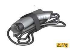 Стандартный зарядн.кабель, Корея для BMW K17 C evolution (0C03) 0 (схема запасных частей)