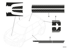 Специальная серия MINI "Europa-Edition" для BMW R60 Cooper D 2.0 N47N (схема запасных частей)