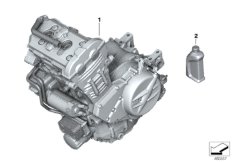 Двигатель для BMW K71 F 800 ST (0234,0244) 0 (схема запасных частей)