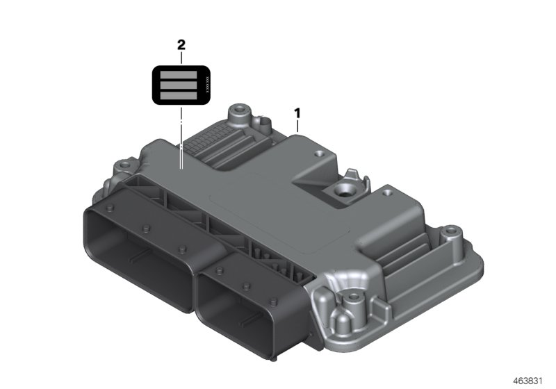 ЭБУ для MOTO K82 F 850 GS Adve. (0K01, 0K03) 0 (схема запчастей)