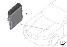 Основной блок управления DME 8.4.0 для BMW G01 X3 20iX (TR56) B48 (схема запасных частей)