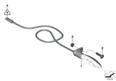 С/д фонари указателей поворота Пд для BMW K42 HP4 (0D01, 0D11) 0 (схема запасных частей)