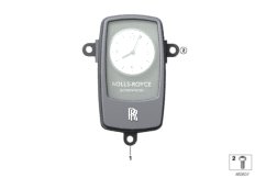 Электрические - Bespoke часы для ROLLS-ROYCE RR5 Wraith N74R (схема запасных частей)