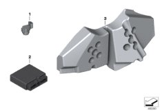 Блоки управления, модули, датчики для MOTO K19 C 650 GT 16 (0C05, 0C15) 0 (схема запасных частей)