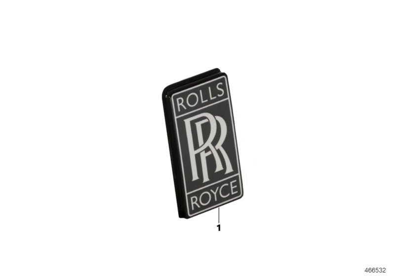 Наружное оснащение - Эмблемы для ROLLS-ROYCE RR1 Phantom EWB N73 (схема запчастей)