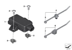 ЭБУ системы RDC для MOTO K18 C 650 Sport 16 (0C04, 0C14) 0 (схема запасных частей)
