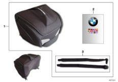 Задняя сумка для BMW K47 S 1000 R 17 (0D52, 0D62) 0 (схема запасных частей)