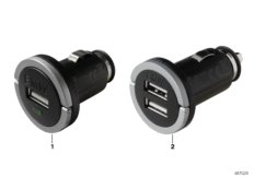 Зарядное устройство BMW, разъем USB для BMW K19 C 650 GT (0133, 0134) 0 (схема запасных частей)