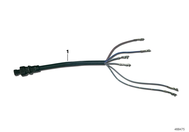 Ремонтный кабель ручки газа для BMW K48 K 1600 GTL (0602, 0612) 0 (схема запчастей)