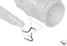 Провод на массу для BMW F87N M2 N55 (схема запасных частей)