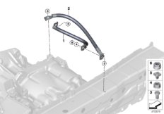 Провод на массу для BMW F46N 220d B47D (схема запасных частей)