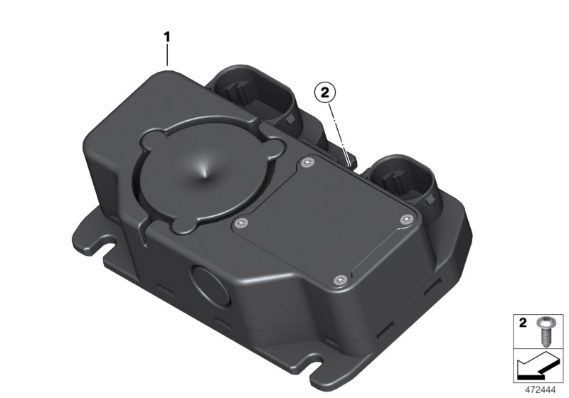 система охранной сигнализации для BMW K23 R nineT Scrambler (0J31, 0J33) 0 (схема запчастей)
