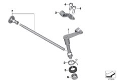 Привод управления сцеплением для BMW K02 G 310 GS (0G02, 0G12) 0 (схема запасных частей)