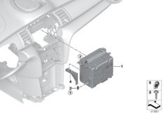 Головное устройство High 2 для BMW F55 Cooper D B37 (схема запасных частей)