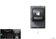 Выключатель разблокировки топл.бака для MINI F60 Cooper SE ALL4 B38X (схема запасных частей)