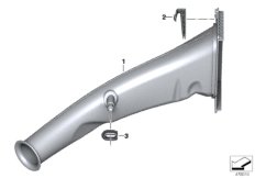 Всасывающий патрубок для MOTO K23 R nineT Scrambler (0J31, 0J33) 0 (схема запасных частей)