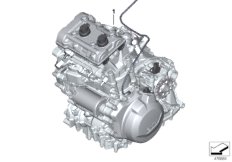 Двигатель для MOTO K81 F 850 GS (0B09, 0B19) 0 (схема запасных частей)