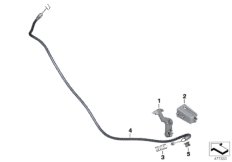Привод вещевого ящика Л для BMW K19 C 650 GT 16 (0C05, 0C15) 0 (схема запасных частей)