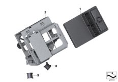 Zentrale Fahrgestellelektronik для BMW K28 R 1200 ST (0328,0338) 0 (схема запасных частей)