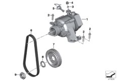 генератор для BMW K25 R 1200 GS 04 (0307,0317) 0 (схема запасных частей)