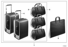 Wraith багаж для BMW RR5 Wraith N74R (схема запасных частей)