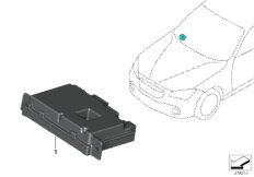 Блок управления KaFAS для BMW M13 Zinoro 60H/100H B38X (схема запасных частей)