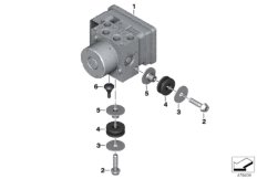 Модулятор давления ABS для MOTO K02 G 310 GS (0G02, 0G12) 0 (схема запасных частей)
