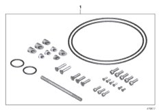 Комплект запчастей Machined детали для BMW K21 R nineT (0A06, 0A16) 0 (схема запасных частей)
