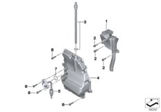 Масляный резервуар/детали для MOTO K48 K 1600 GTL Excl. (0603, 0613) 0 (схема запасных частей)