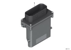 Блок управления ESA для MOTO K82 F 850 GS Adve. (0K01, 0K03) 0 (схема запасных частей)