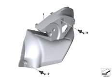 Воздуховод для MOTO K50 R 1250 GS 19 (0J91, 0J93) 0 (схема запасных частей)