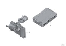 Различные держатели провода для BMW F26 X4 20iX N20 (схема запасных частей)