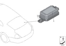 ЭБУ дистанционного радиоуправления для ROLLS-ROYCE RR11 Phantom N74L (схема запасных частей)