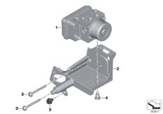 Модулятор давления ABS для MOTO K80 F 750 GS (0B08, 0B18) 0 (схема запасных частей)