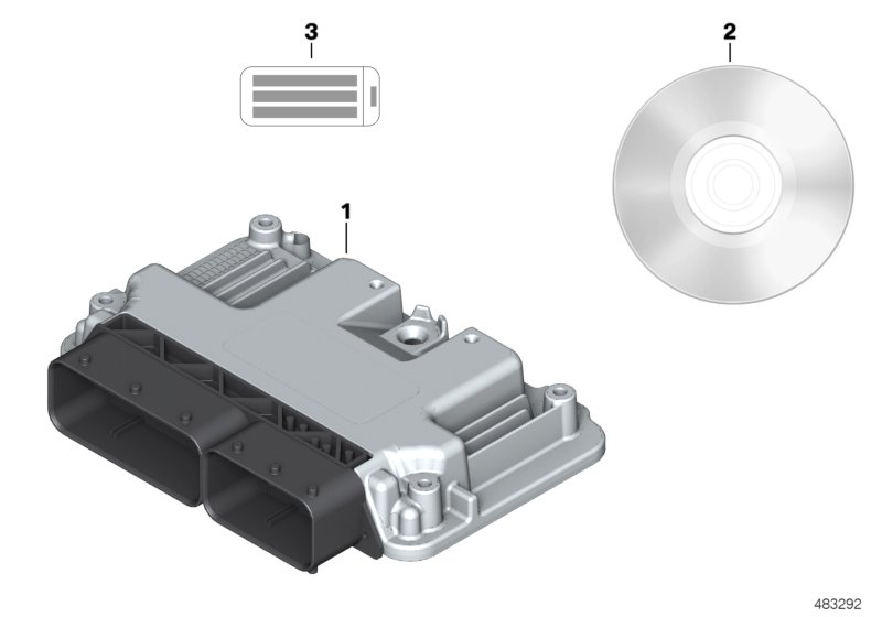 ЭБУ для MOTO K52 R 1200 RT (0A03, 0A13) 0 (схема запчастей)