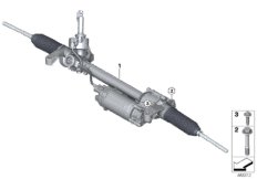 Электрическое рулевое управление для BMW RR11 Phantom N74L (схема запасных частей)