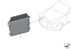 DME для ROLLS-ROYCE RR31 Cullinan N74L (схема запасных частей)