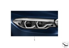 Комплект дооснащения Icon Light для BMW G30 525d B47 (схема запасных частей)