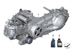 Двигатель для MOTO K08 C 400 GT (0C06, 0C16) 0 (схема запасных частей)