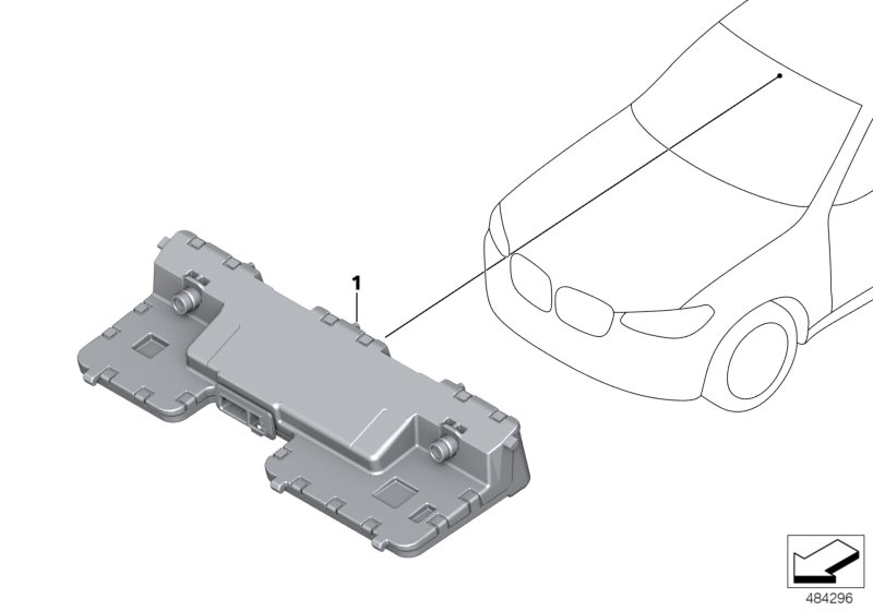 KAFAS для BMW G01 X3 20dX (TX31) B47 (схема запчастей)
